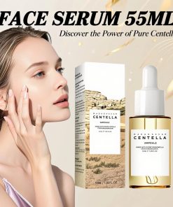 Madagascar Centella Asiatica Serum 55ml - Sensitive skin soothing formula with acne fighting,deep moisturizing benefits for face